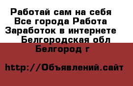 Работай сам на себя - Все города Работа » Заработок в интернете   . Белгородская обл.,Белгород г.